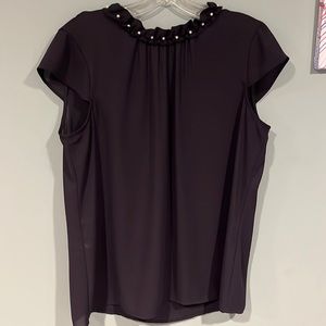 Karl Lagerfeld blouse size medium , navy